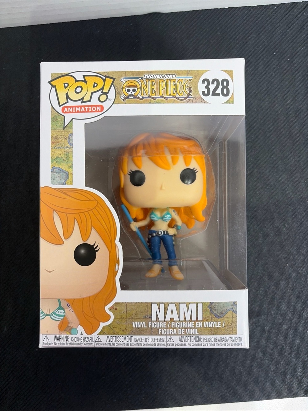 Funko POP! Animation: One Piece - Nami #328
FIRST RELEASE JJL171206 BARCODE